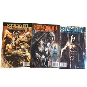 Spawn The Dark Ages Comic Book Set Of 3 1999